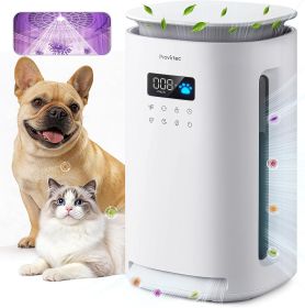Pawtent Pro New Pet Air Purifier, No More Stubborn Pet Odor & Lingering Urine Smell, End Dander Allergies & Floating Fur, 2-Year Filter Life