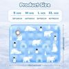 Dog Cooling Mat, 2026 New Summer Pet Mats, Portable Pet Cooling Pad for Travel, Washable Gel Coolings Mat for Dogs and Cats Indoor Outdoor