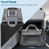 Airline Approved Cat Carrier with Reinforced Bottom Orthopedic Fleece Mat for Small Dogs & Cat