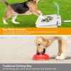 Dog Water Fountain Outdoor,No Electricity Step-On Activated Pet Sprinkler,Paw-Controlled Drinking Dispenser for Large & Small Dogs