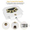 Dog Water Fountain Outdoor,No Electricity Step-On Activated Pet Sprinkler,Paw-Controlled Drinking Dispenser for Large & Small Dogs