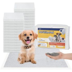 50-Pack Pet Training Pads Puppy Pads 5-Layer Leak-Proof Design 22-Inch Square Disposable Pads  Super Absorbent Suitable For Both Cats And Dogs,Only S (Option: 100 Count)