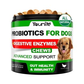 Youmile Hip & Joint Health Supplement For Dogs 120 Chews, Glucosamine Chondroitin MSM Dog Chews With Hyaluronic Acid, Liver Flavored Bone & Joint Sup (Option: Probiotics For Dog)