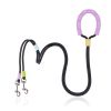 One To Two Anti-escape P-chain Dog Leash for Outdoor