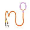 One To Two Anti-escape P-chain Dog Leash for Outdoor