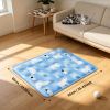 Pet Ice Cooling Mat, Self-Cooling, Reusable, Durable for Dogs & Cats.