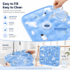 Pet Ice Cooling Mat, Self-Cooling, Reusable, Durable for Dogs & Cats.