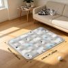 Pet Ice Cooling Mat, Self-Cooling, Reusable, Durable for Dogs & Cats.
